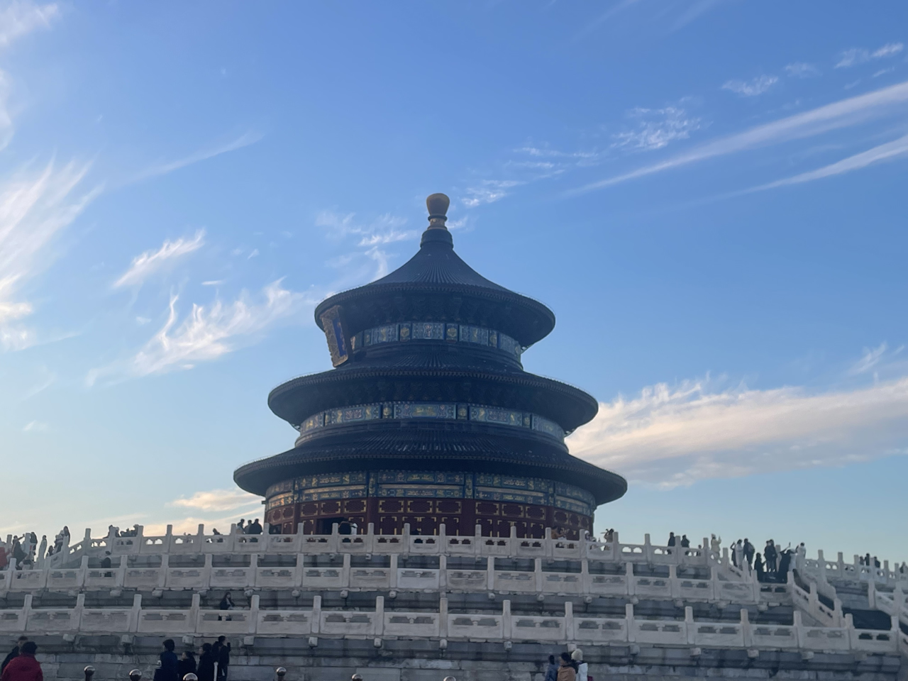 The Temple of Heaven (also Tiantan Park)  Altar of Prayer for Good Harvest  Circular Mound Altar(图1)