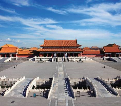 Palace Museum  Situated at the center of Beijing(图1)